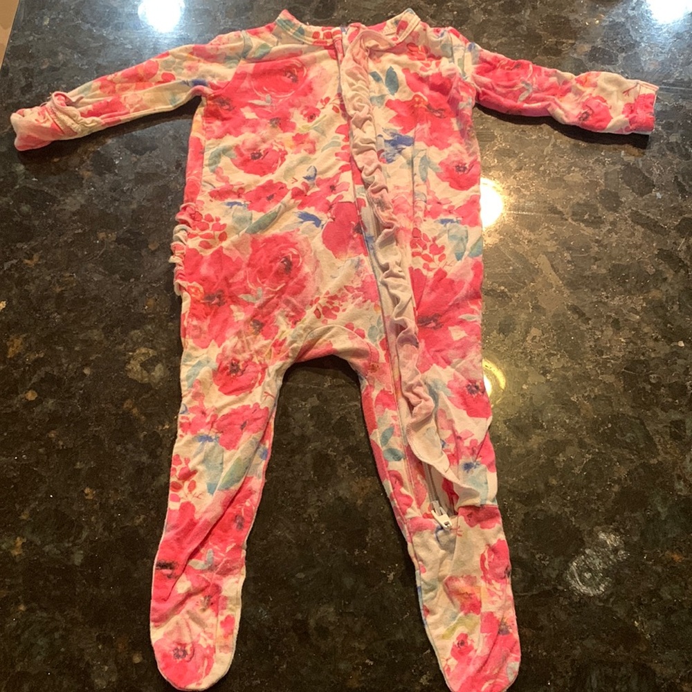 Gigi and max bamboo pajamas floral print